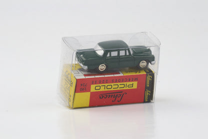 1:90 Mercedes-Benz 220 SE verde oscuro Schuco Piccolo 01241