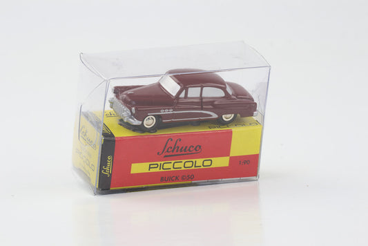 1:90 Buick 1950 rojo oscuro Schuco Piccolo 01441