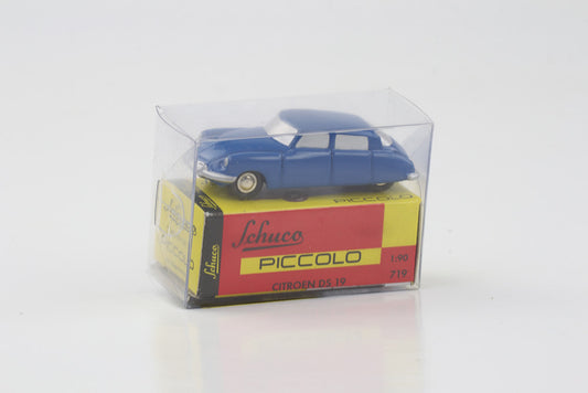 1:90 Citroën DS 19 bleu Schuco Piccolo 05001