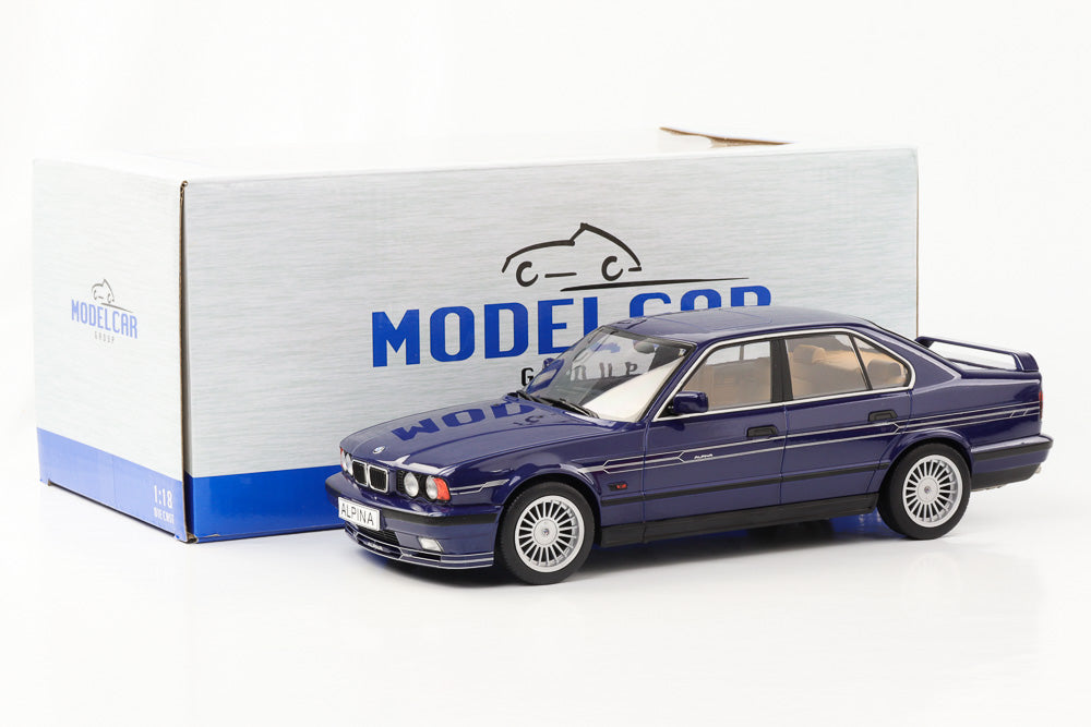 1:18 BMW Alpina B10 E34 blue metallic 1988 1992 MCG Diecast