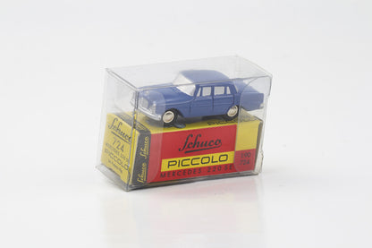 1:90 Mercedes-Benz 220 SE azul Schuco Piccolo 01241b