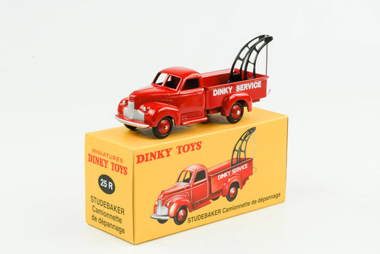 1:43 Caminhão de reboque Studebaker Depannage vermelho Dinky Toys Norev 25 R