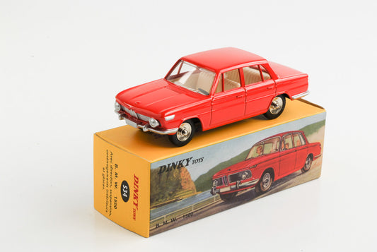 1:43 BMW 1500 vermelho Dinky Toys DeAgostini Norev 534