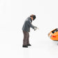 1:18 Figure The Chop Shop Mr. Welder Mechanic American Diorama Figures