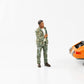 1:18 Figur Auto Mechanic - Mechaniker Tom American Diorama Figuren