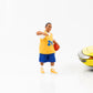 1:18 Figure III Lowriderz Man with Basketball American Diorama Figures