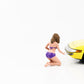 1:18 Figure Bikini Car Wash Girl Alisa American Diorama Figures