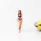 1:18 Figure Bikini Calendar Girl July American Diorama Figures