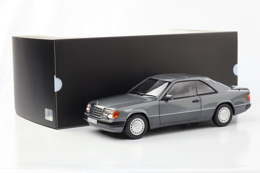 1:18 Mercedes-Benz W124 300 CE-24 Coupe 1988 1992 Pearl Gray Norev Dealer