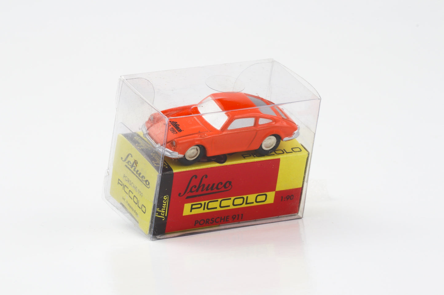1:90 Porsche 911 "IAA 1997" orange Schuco Piccolo 77164