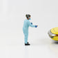 1:18 Figure Hazmat Crew Woman with Protective Suit Pandemic American Diorama II Figures