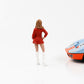 1:18 Figure Race Day 2 Grid Girl Paddok F1 American Diorama Figures