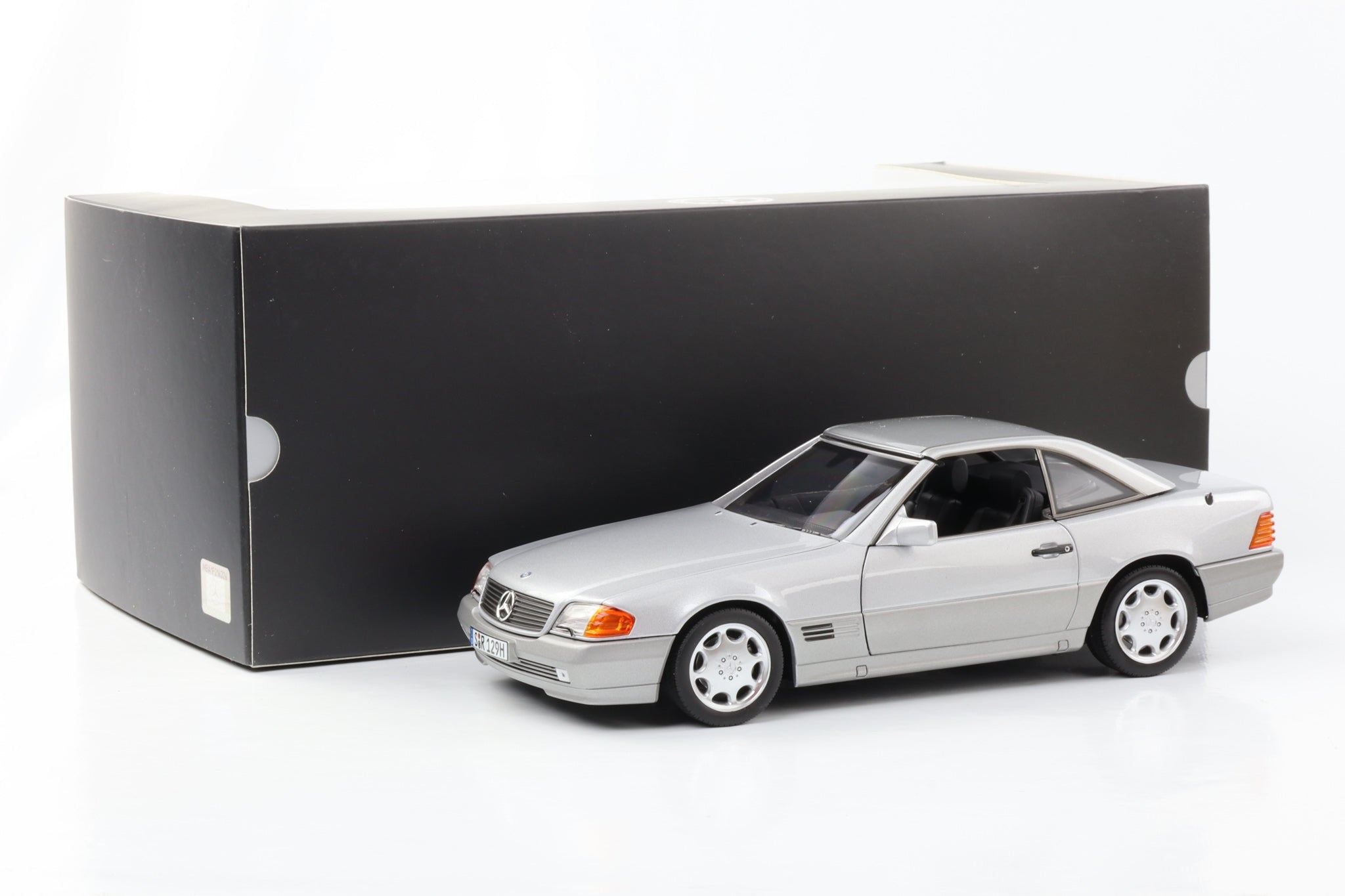 1:18 Mercedes-Benz 500 SL R129 Hard- Softtop brilliant silver