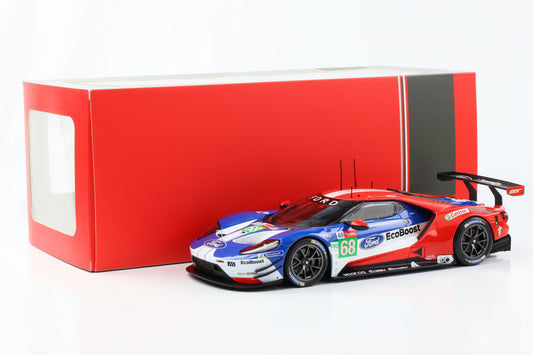 1:18 Ford GT #68 Ford Chip Ganassi Team USA 24h Le Mans 2019 IXO pressofuso