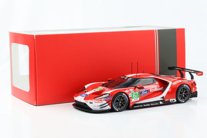 1:18 Ford GT #67 Ford Chip Ganassi Team USA 24h Le Mans 2019 IXO pressofuso