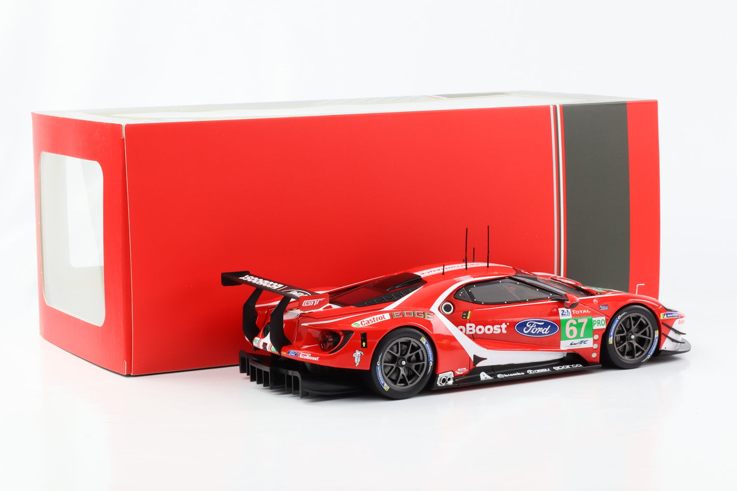 1:18 Ford GT #67 Ford Chip Ganassi Team USA 24h Le Mans 2019 IXO diecast