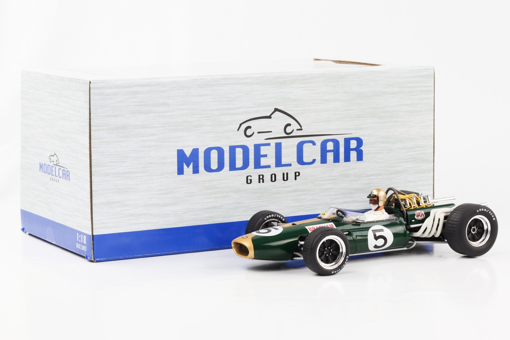 1:18 Brabham BT20 J. Brabham #5 2nd Mexico GP F1 World Champion