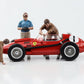 1:18 Figure Set Mechanics Le Mans Legends 50s Set 4 Figures American Diorama